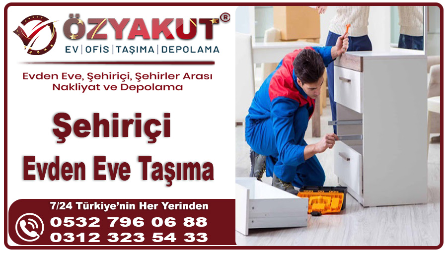 Şehiriçi Evden Eve Taşıma