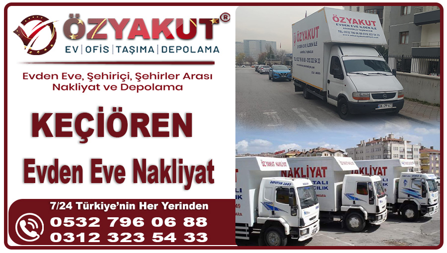Keçiören nakliyat Ankara Keçiören evden eve nakliyat firması